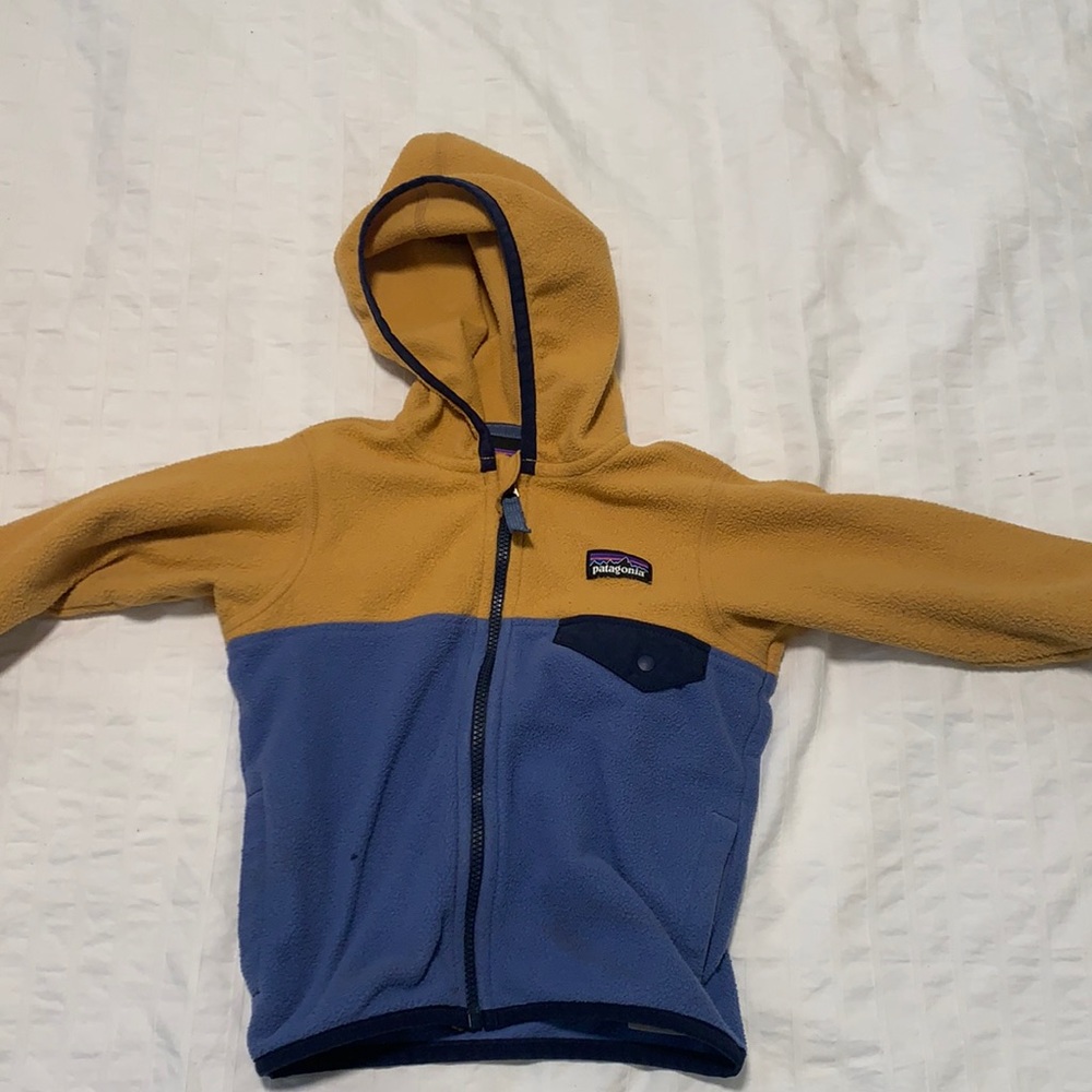 Patagonia D snap zip fleece sweater
